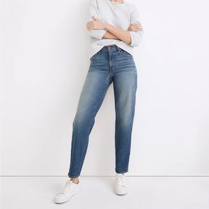 NWT Madewell mid-rise perfect vintage straight jeans